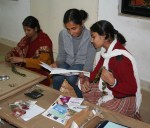 Jagadha with artisans